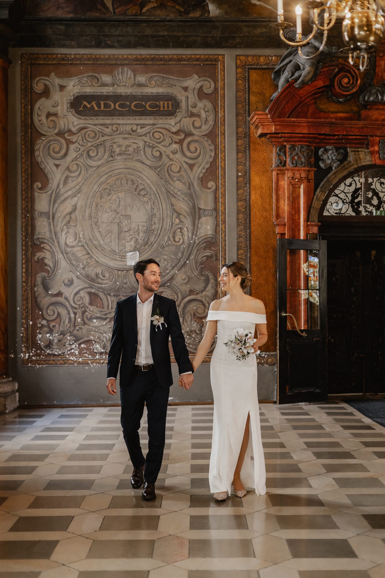 Brautpaar auf der Veste Oberhaus mit Hochzeitsfotograf Passau Brautpaar auf der Veste Oberhaus mit Hochzeitsfotograf Passau